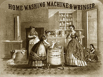 Первая стиральная машинка