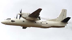 При взлете в аэропорту Ндоло близ Киншасы (Заир) самолет Ан-32